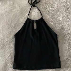 Brandy Melville Black Halter Top, one size